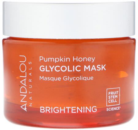 Andalou Naturals Brightening Masks - Ljusare Masker, Skal, Ansiktsmasker, Skönhet