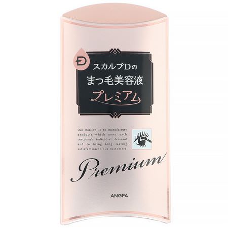 Ögonfransar, Ögon, Smink: Angfa, Scalp-D Beaute, Pure Free Eyelash Premium Serum, 0.14 fl oz (4 ml)
