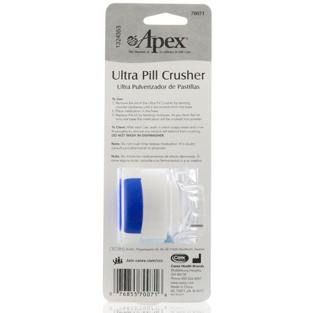 Krossar, Pillverkare, Första Hjälpen, Medicinskåpet: Apex, Ultra Pill Crusher