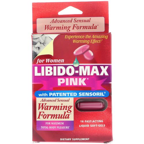 appliednutrition, Libido-Max Pink, For Women, 16 Fast-Acting Liquid Soft-Gels Review