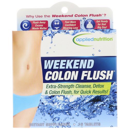appliednutrition, Weekend Colon Flush, 16 Tablets Review