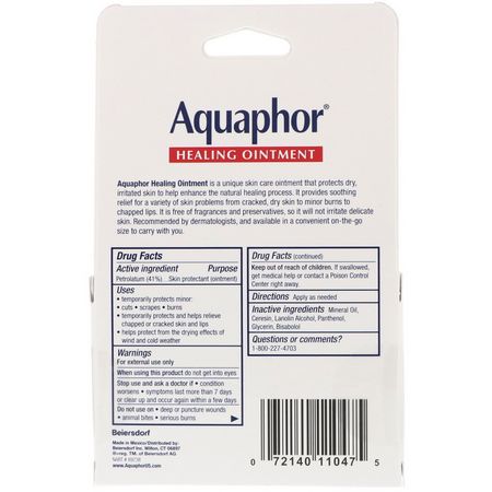 Aquaphor Dry Itchy Skin Topicals Ointments - Salvor, Tematik, Första Hjälpen, Medicinskåpet