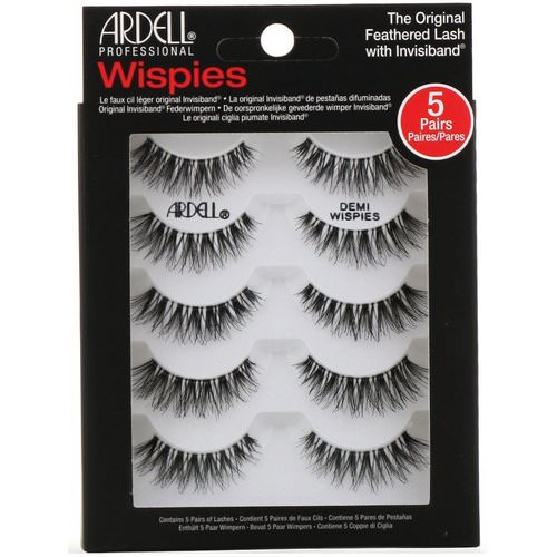 Ardell, Wispies, Original Feathered Lash With Invisiband, 5 Pairs Review