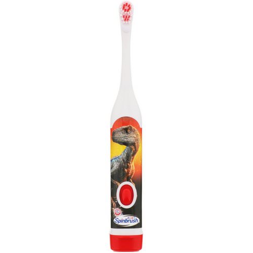 Arm & Hammer, Kid's Spinbrush, Jurassic World, Soft, 1 Battery Powered Toothbrush Review
