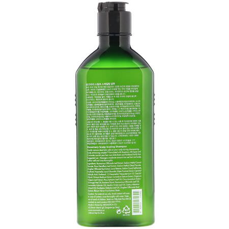 Schampo, K-Beauty Hårvård, Hårvård, Bad: Aromatica, Rosemary Scalp Scaling Shampoo, 8.4 fl oz (250 ml)