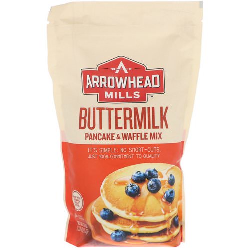 Arrowhead Mills, Buttermilk, Pancake & Waffle Mix, 1.6 lbs (737 g) Review