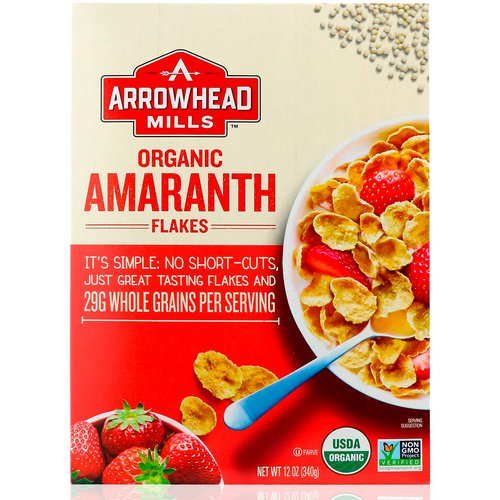 Arrowhead Mills, Organic Amaranth Flakes, 12 oz (340 g) Review