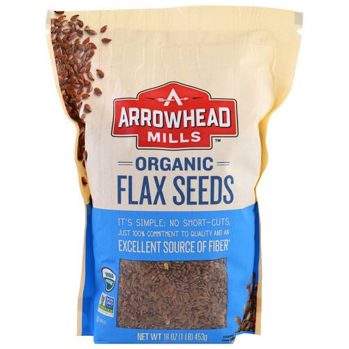 Arrowhead Mills, Organic Flax Seeds, 16 oz (453 g) Review