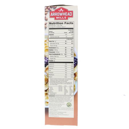 Kalla Spannmål, Frukost: Arrowhead Mills, Organic Maple Buckwheat Flakes, Gluten Free, 10 oz (283 g)