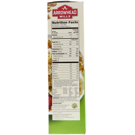 Kalla Spannmål, Frukost: Arrowhead Mills, Organic Spelt Flakes, 12 oz (340 g)