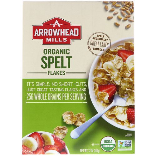 Arrowhead Mills, Organic Spelt Flakes, 12 oz (340 g) Review