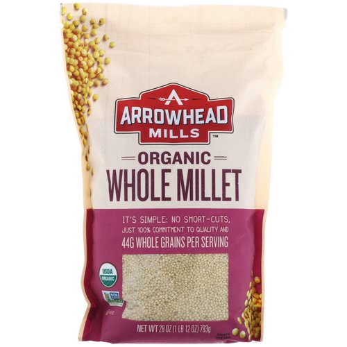 Arrowhead Mills, Organic Whole Millet, 1.75 lbs (793 g) Review
