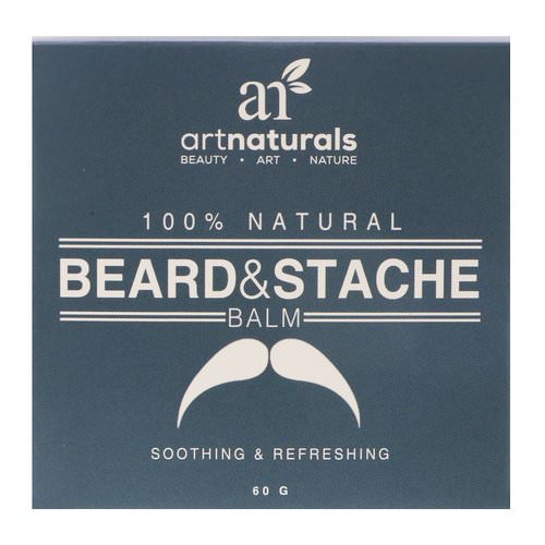 Artnaturals, 100% Natural, Beard & Stache Balm, 60 g Review