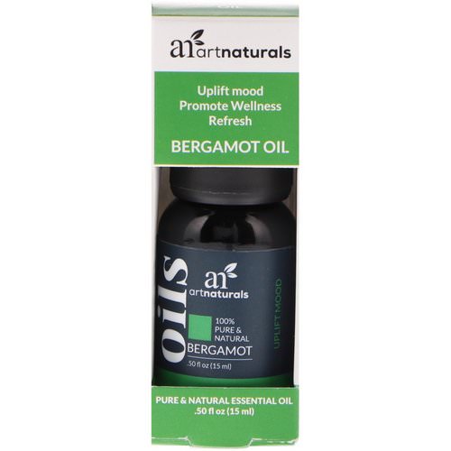 Artnaturals, Bergamot Oil, .50 fl oz (15 ml) Review