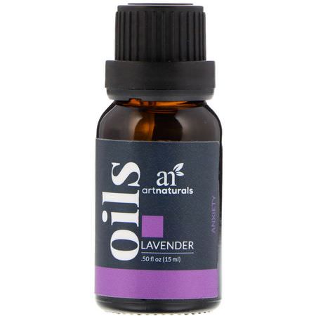 Art Naturals Lavender Oil - Lavendelolja, Eteriska Oljor, Aromaterapi, Bad