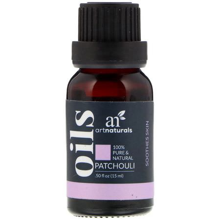 Art Naturals Patchouli Oil - Patchouli-Olja, Avkoppling, Eteriska Oljor, Aromaterapi