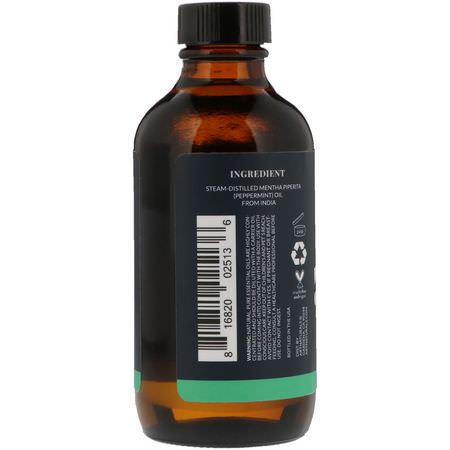 Pepparmintolja, Uplift, Energize, Eteriska Oljor: Artnaturals, Therapeutic Grade Essential Oil, Peppermint Oil, 4 fl oz (118 ml)