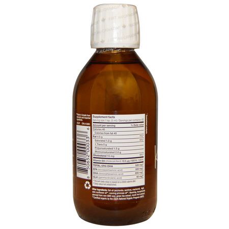 Omega, Barnas Dha, Barns Hälsa, Barn: Ascenta, NutraSea Kids, Omega-3, Bubble Gum Flavor, 6.8 fl oz (200 ml)