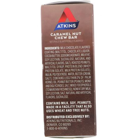 Atkins Nutritional Bars Snack Bars - Mellanmålstänger, Näringsstänger