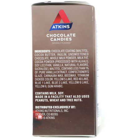 Atkins Chocolate Snack Bars - Mellanmålstänger, Godis, Choklad