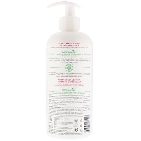 Kroppstvätt, Allt-I-Ett-Babyschampo, Hår, Hud: ATTITUDE, Baby Leaves Science, 2-In-1 Natural Shampoo & Body Wash, Orange & Pomegranate, 16 fl oz (473 ml)