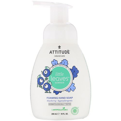 ATTITUDE, Little Leaves Science, Foaming Hand Soap, Blueberry, 10 fl oz (295 ml) Review