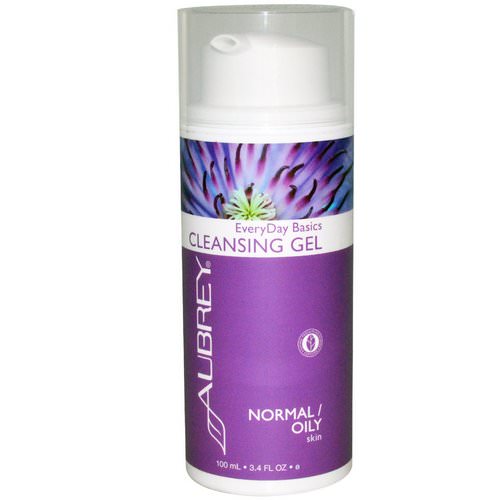 Aubrey Organics, EveryDay Basics Cleansing Gel, Normal / Oily Skin, 3.4 fl oz (100 ml) Review