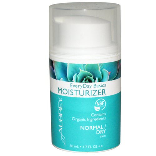 Aubrey Organics, EveryDay Basics Moisturizer, Normal/Dry Skin, 1.7 fl oz (50 ml) Review