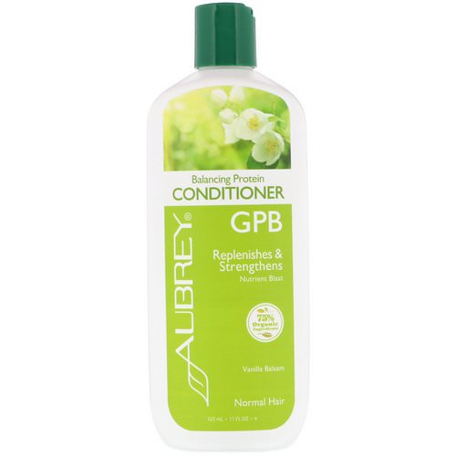 Aubrey Organics, GPB, Balancing Protein Conditioner, Normal Hair, Vanilla Balsam, 11 fl oz (325 ml) Review