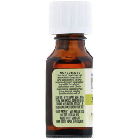 Avslappning, Eteriska Oljor, Aromaterapi, Bad: Aura Cacia, 100% Pure Essential Oils, Relaxation, .5 fl oz (15 ml)