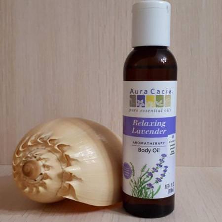 Aura Cacia Body Massage Oil Blends Bath Salts Oils - Oljor, Badsalter, Dusch, Massagolja