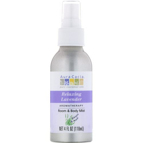 Aura Cacia, Aromatherapy Room & Body Mist, Relaxing Lavender, 4 fl oz (118 ml) Review
