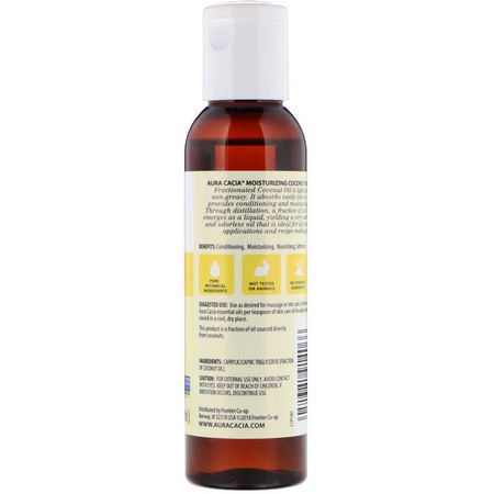 Coconut Skin Care, Beauty: Aura Cacia, Fractionated Skin Care Oil, Moisturizing Coconut, 4 fl oz (118 ml)