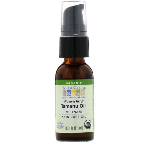 Aura Cacia, Organic Tamanu Oil, Nourishing, 1 fl oz (30 ml) Review