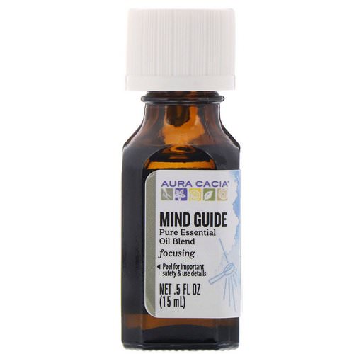 Aura Cacia, Pure Essential Oil Blend, Mind Guide, .5 fl oz (15 ml) Review