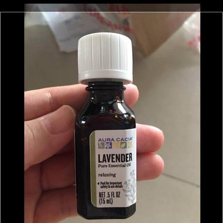 Aura Cacia Lavender Oil - Lavendelolja, Eteriska Oljor, Aromaterapi, Bad