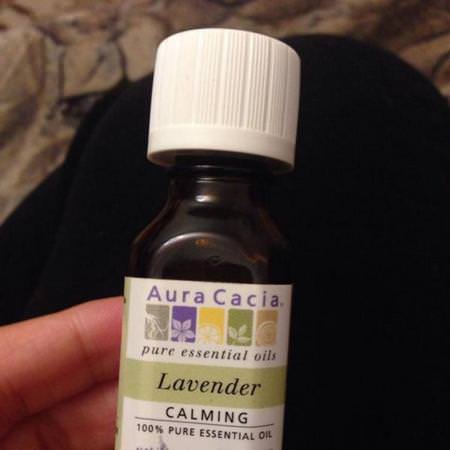 Aura Cacia, Pure Essential Oil, Lavender, .5 fl oz (15 ml)
