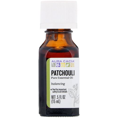 Aura Cacia, Pure Essential Oil, Patchouli, .5 fl oz (15 ml) Review
