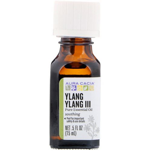 Aura Cacia, Pure Essential Oil, Ylang Ylang III, .5 fl oz (15 ml) Review