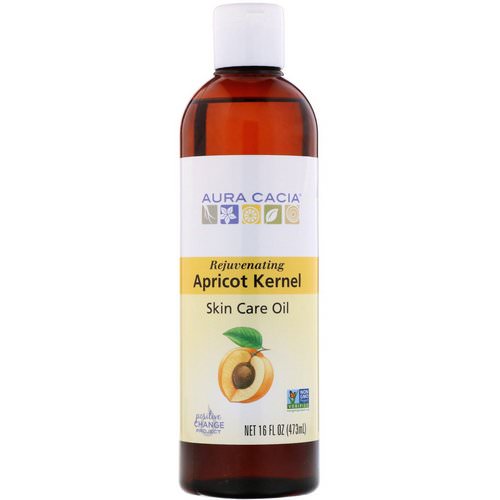 Aura Cacia, Skin Care Oil, Rejuvenating Apricot Kernel, 16 fl oz (473 ml) Review