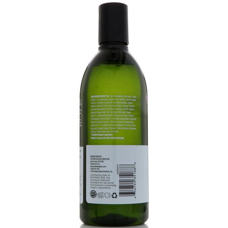 Duschgel, Kroppstvätt, Dusch, Bad: Avalon Organics, Bath & Shower Gel, Revitalizing Peppermint, 12 fl oz (355 ml)