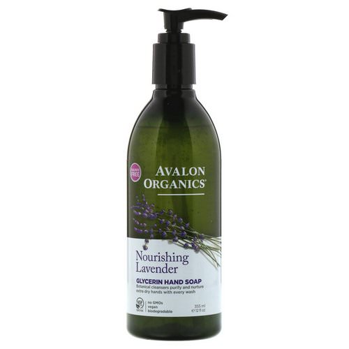 Avalon Organics, Glycerin Hand Soap, Nourishing Lavender, 12 fl oz (355 ml) Review