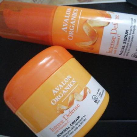 Avalon Organics Face Moisturizers Creams Vitamin C Beauty - C-Vitamin, Krämer, Ansiktsfuktare, Skönhet