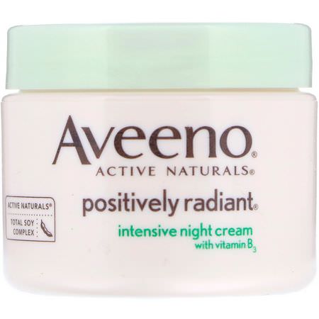 Aveeno Night Moisturizers Creams - Nattfuktare, Krämer, Ansiktsfuktare, Skönhet