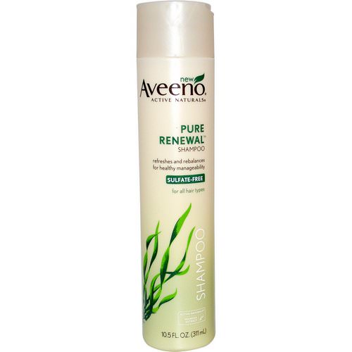 Aveeno, Active Naturals, Pure Renewal Shampoo, 10.5 fl oz (311 ml) Review