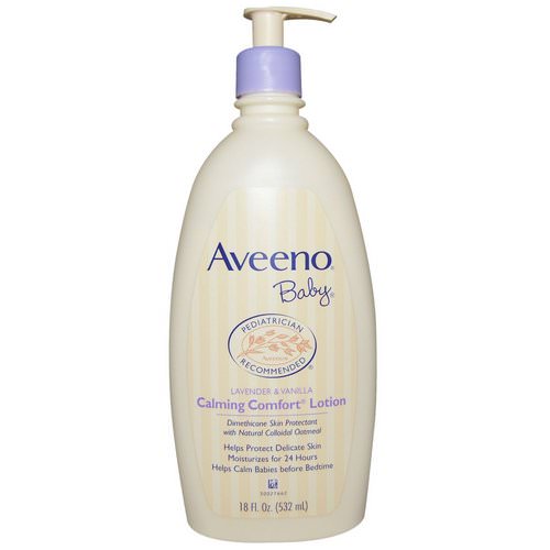 Aveeno, Baby, Calming Comfort Lotion, Lavender & Vanilla, 18 fl oz (532 ml) Review