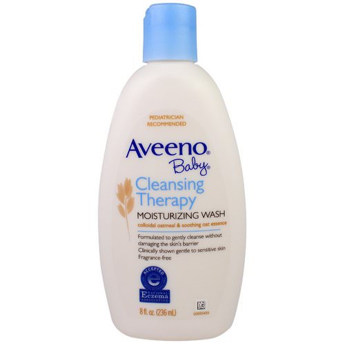 Aveeno, Baby, Cleansing Therapy Moisturizing Wash, Fragrance Free, 8 fl oz (236 ml) Review