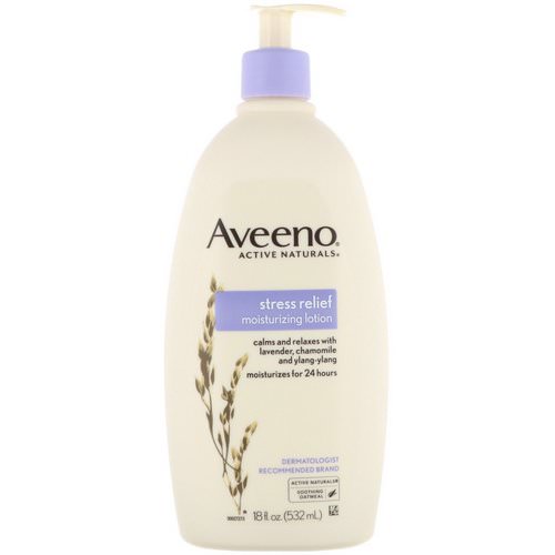 Aveeno, Stress Relief Moisturizing Lotion, 18 fl oz (532 ml) Review
