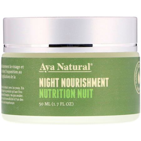 Aya Natural Night Moisturizers Creams - Nattfuktare, Krämer, Ansiktsfuktare, Skönhet