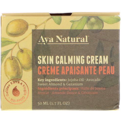 Aya Natural, Skin Calming Cream, 1.7 fl oz (50 ml) Review